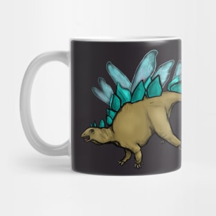 Stegosaurus With Insect Wings Mug